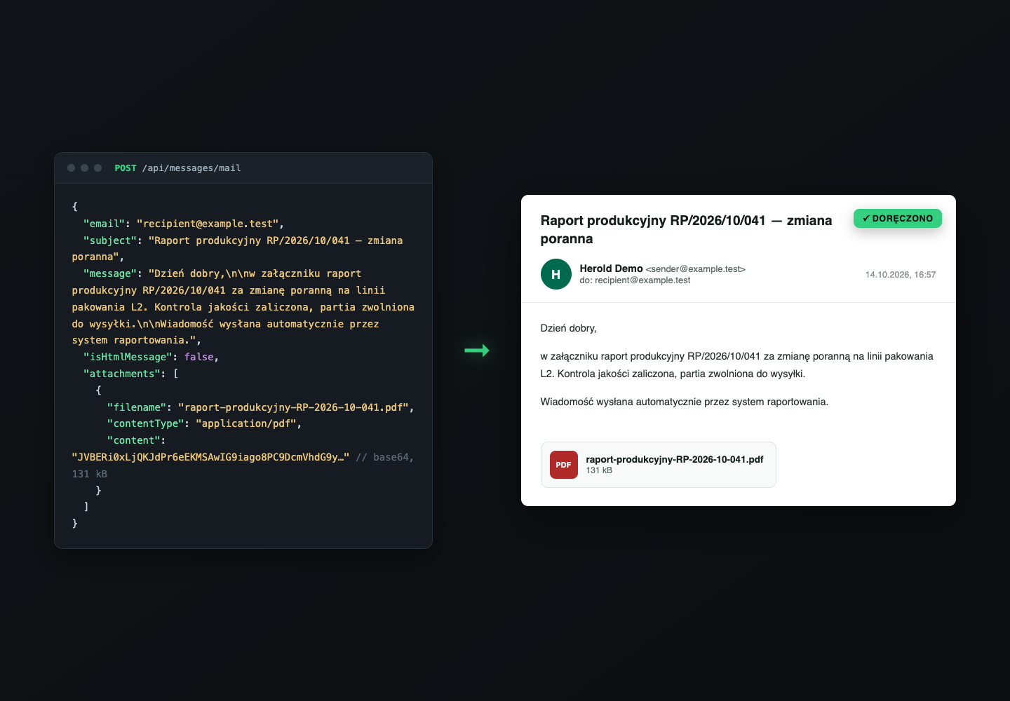 Herold — Serwis wysyłki e-mail